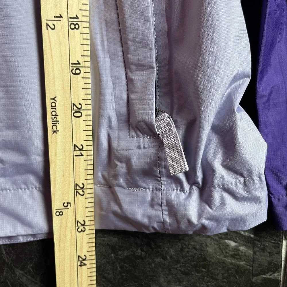 Patagonia Girl's Purple H2NO Shell Wind Rain Jacket XL (Women's XS)